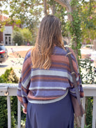 Rose & Lee Co Aden Sweater, Indigo Cardigan