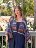 Rose & Lee Co Aden Sweater, Indigo Cardigan