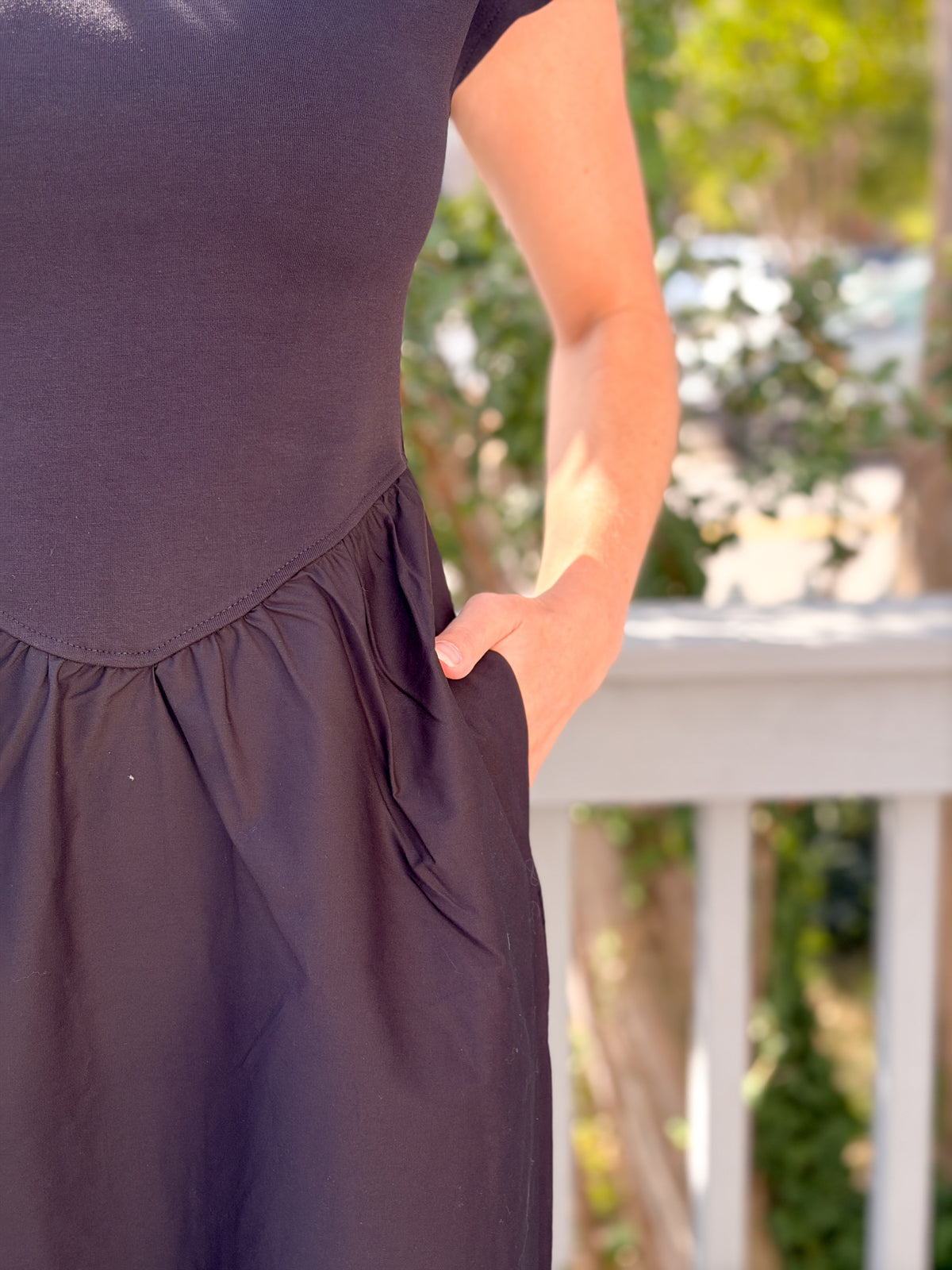 Rose & Lee Co Alise Dress, Black Casual Dresses