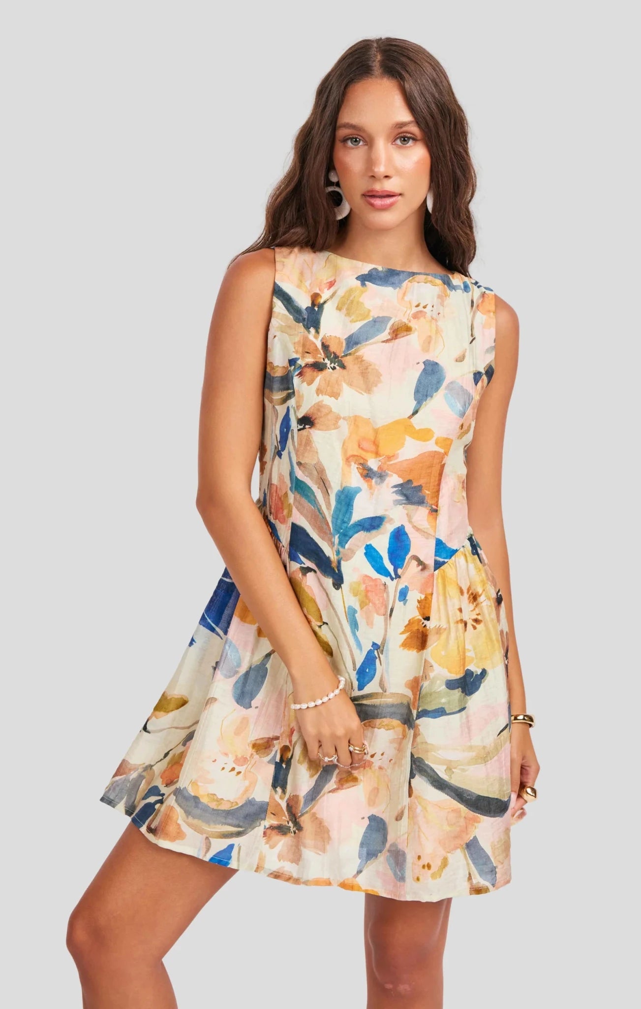 Rose & Lee Co Alison Dress, Multi Work Dress