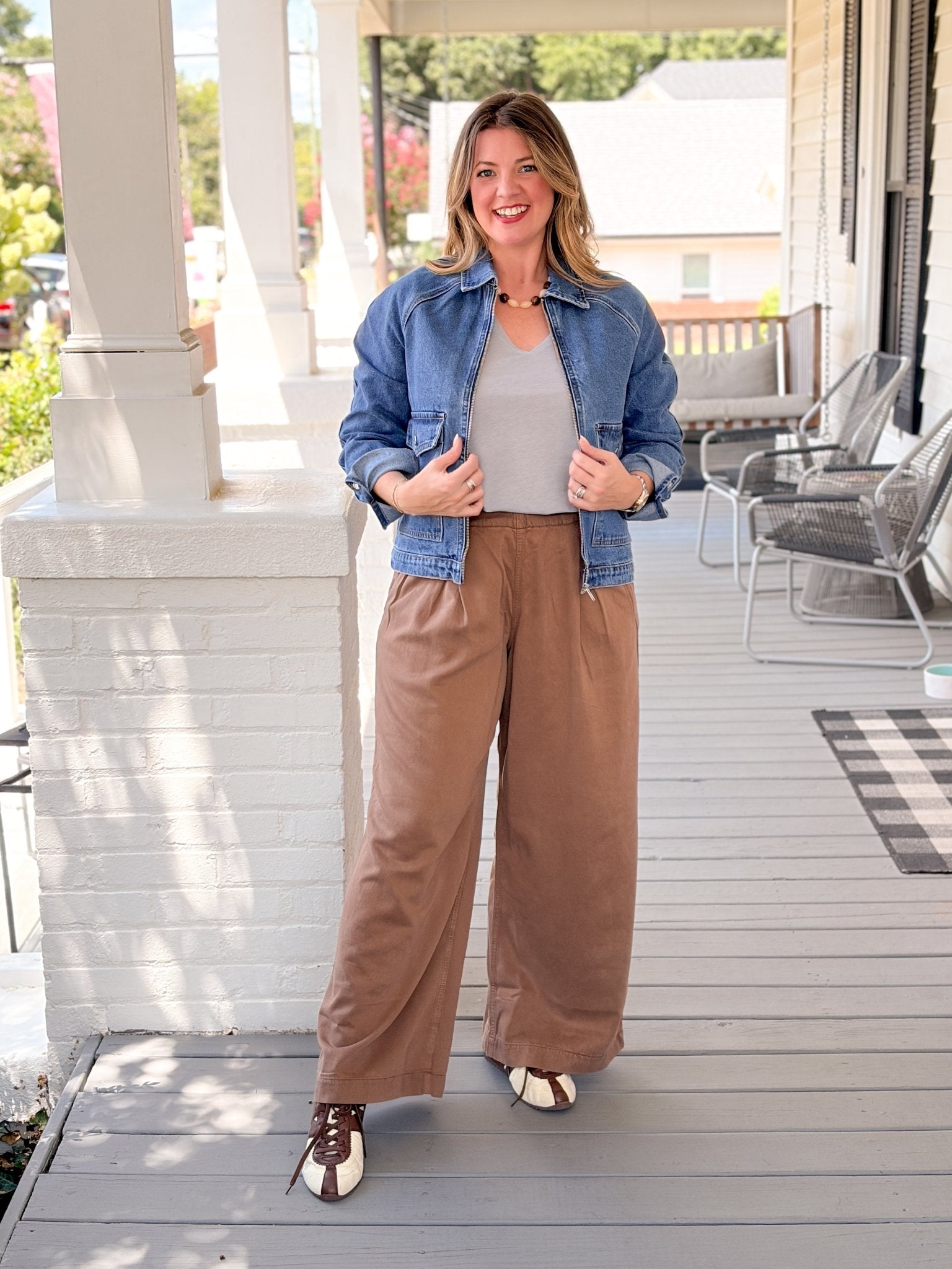 Rose & Lee Co Saddle Barn Jacket, Azalea Wash Jackets