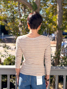 Rose & Lee Co Andie Top, Light Oatmeal Heather by Z Supply Long Sleeve
