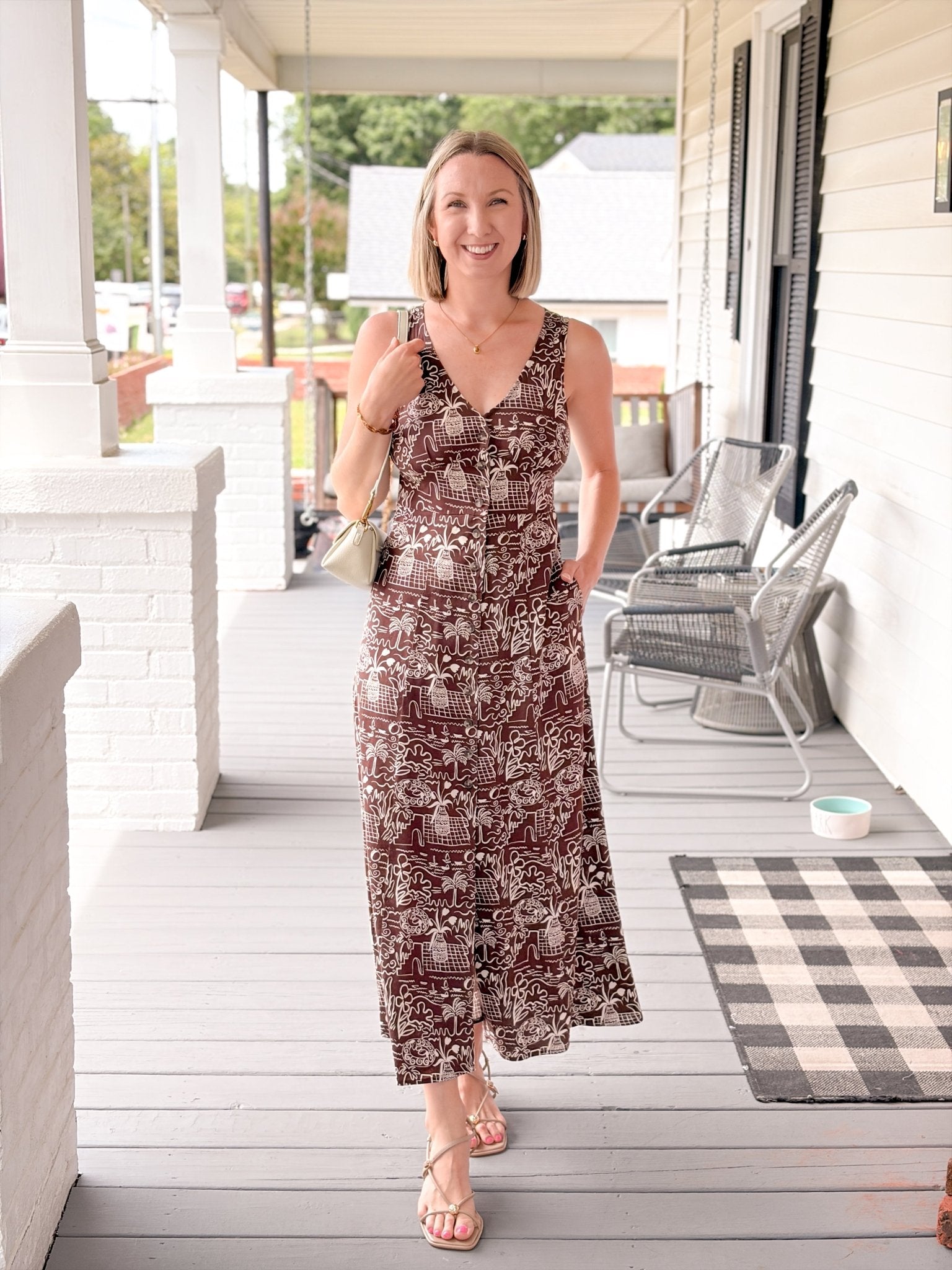Rose & Lee Co Camila Dress, Flores by Marine Layer Casual Dresses