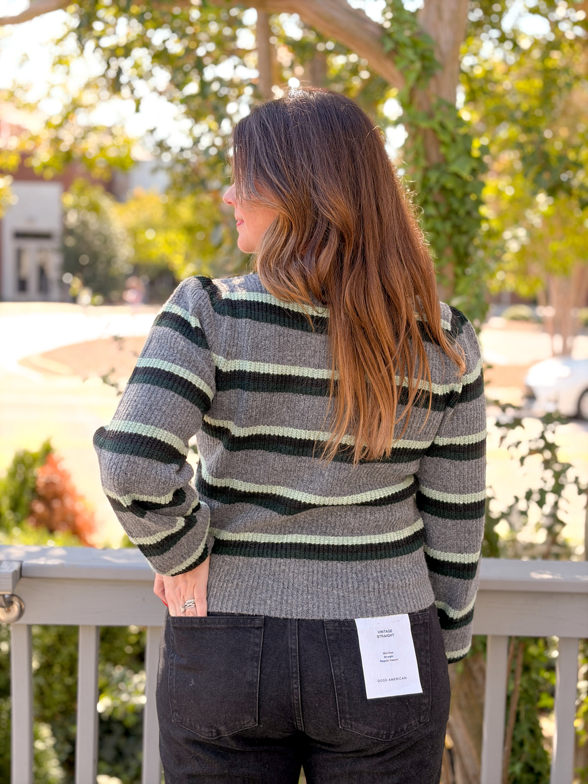 Rose & Lee Co Arella Cardigan, Heather Grey Cardigan