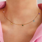 Colorful Gem Necklace