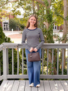 Rose & Lee Co Arlet Top, Eclipse by Z Supply Long Sleeve