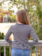 Rose & Lee Co Arlet Top, Eclipse by Z Supply Long Sleeve
