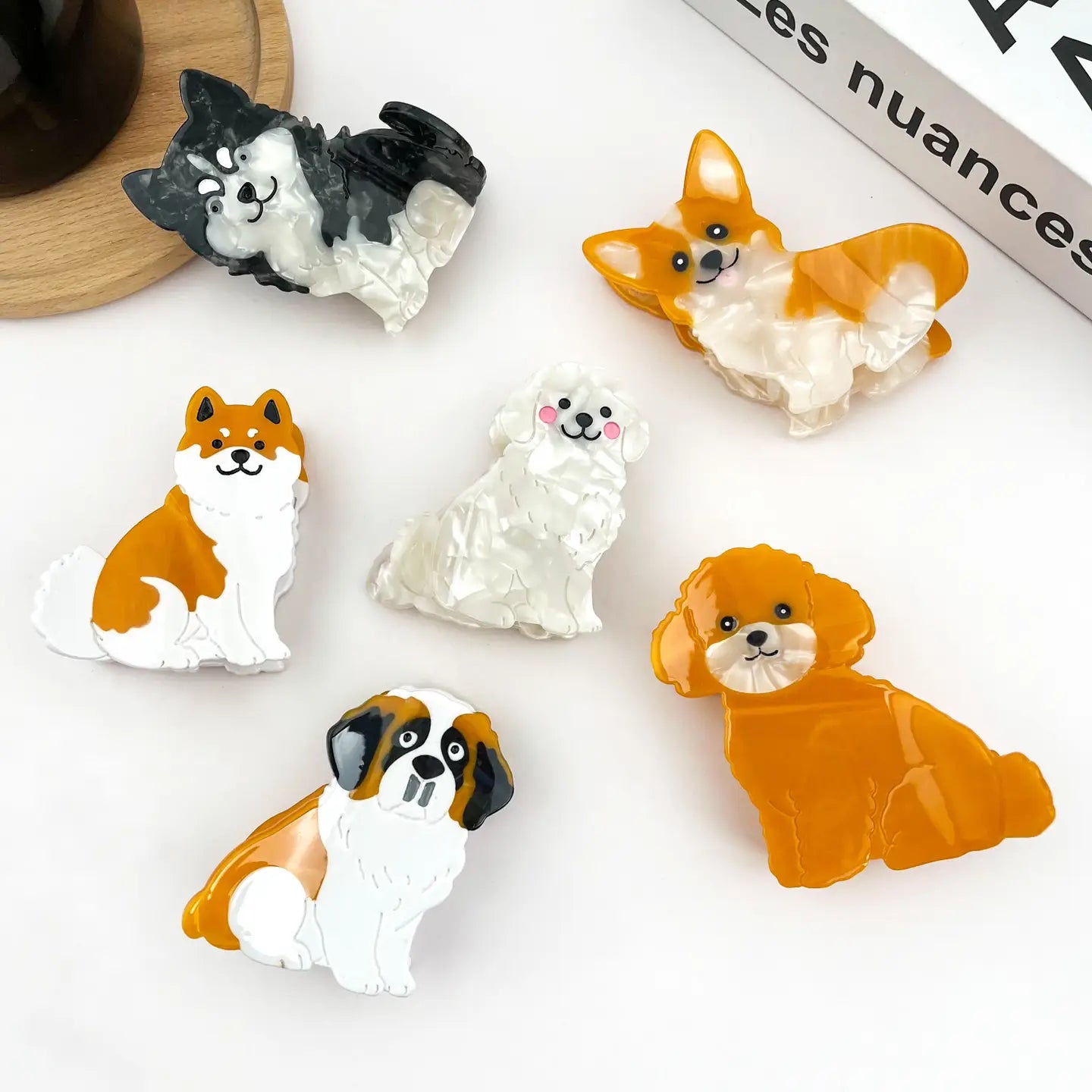 Rose & Lee Co Dog Claw Clip, Assorted Accessories