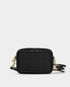 Rose & Lee Co Avery Raffia Crossbody Bag, Black Raffia BAGS