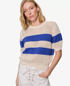 Rose & Lee Co Beachside Top, Collagen/Luminous Blue by Sanctuary short sleeve