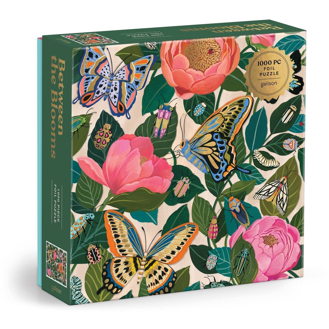 Rose & Lee Co 1000 Piece Foil Puzzle, Between The Blooms Home & Gifts
