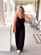 Rose & Lee Co Leyla Jumpsuit, Black by Z Supply Jumpsuit