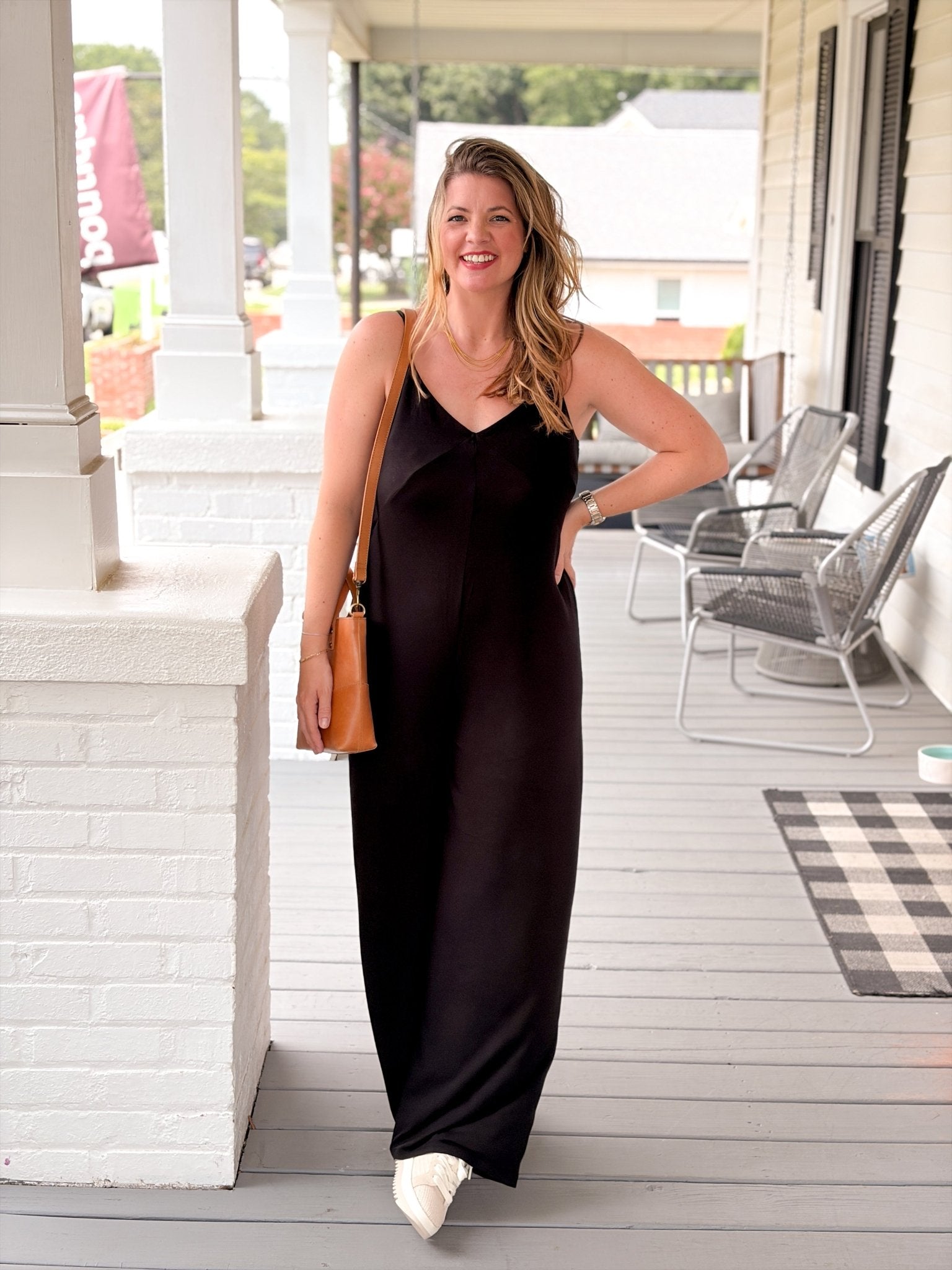Rose & Lee Co Leyla Jumpsuit, Black by Z Supply Jumpsuit