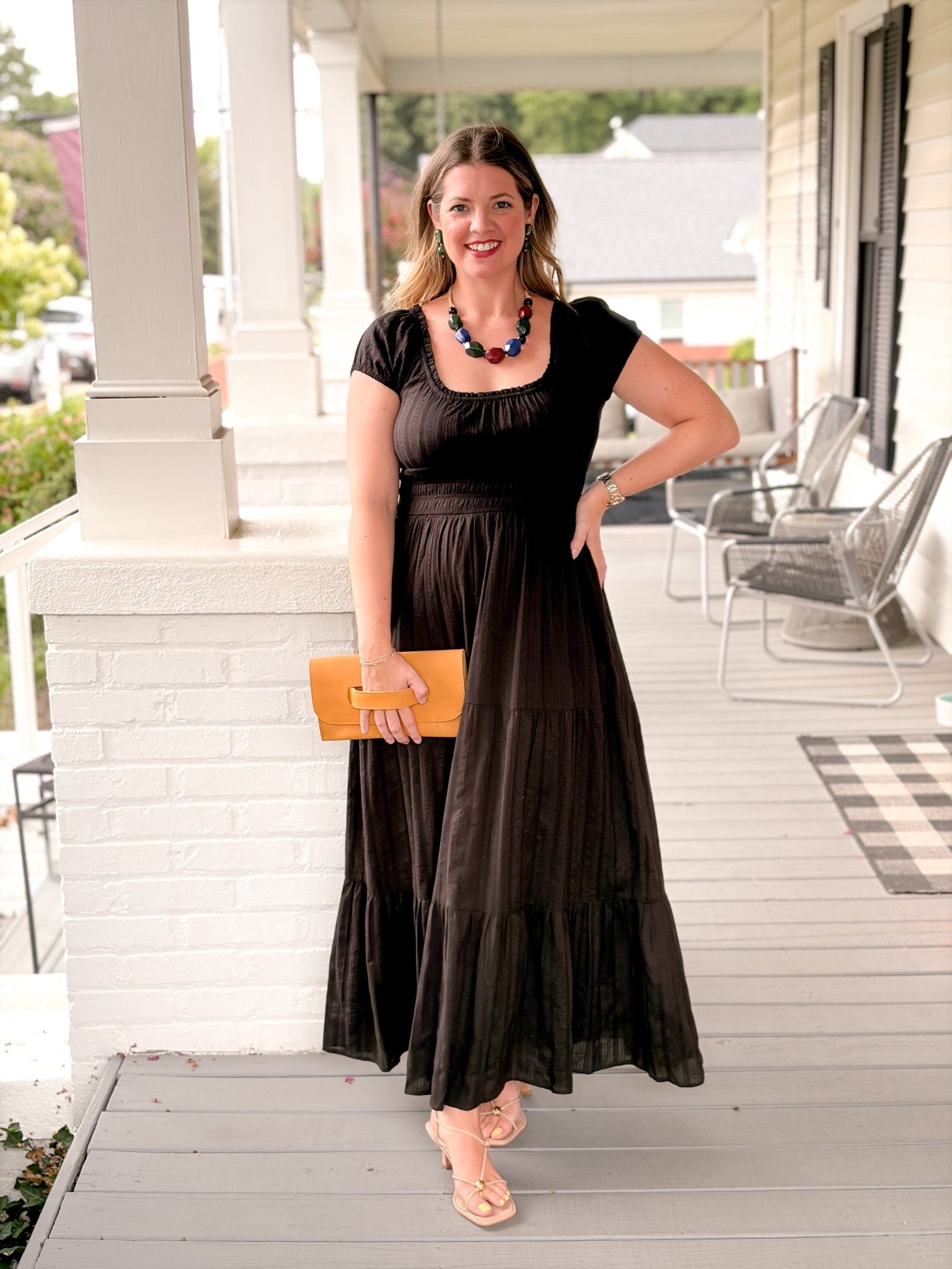 Rose & Lee Co Andrita Dress, Black Casual Dresses