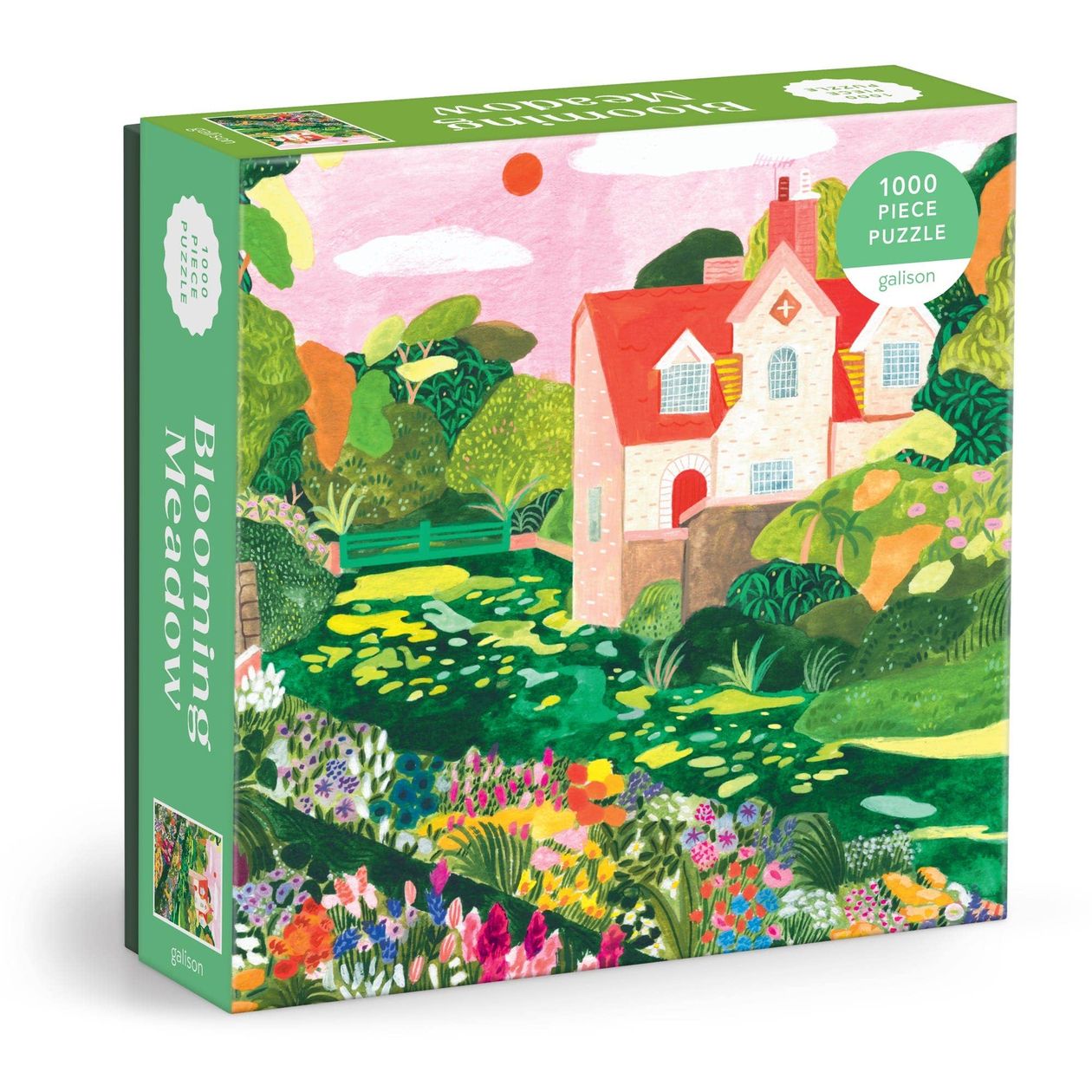 Rose & Lee Co 1000 Piece Puzzle, Blooming Meadow Home & Gifts