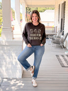 Rose & Lee Co Booze Sweatshirt, Ash Black by Z Supply Sweatshirt & Hoodies