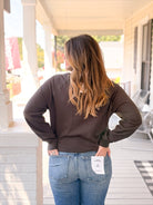 Rose & Lee Co Booze Sweatshirt, Ash Black by Z Supply Sweatshirt & Hoodies