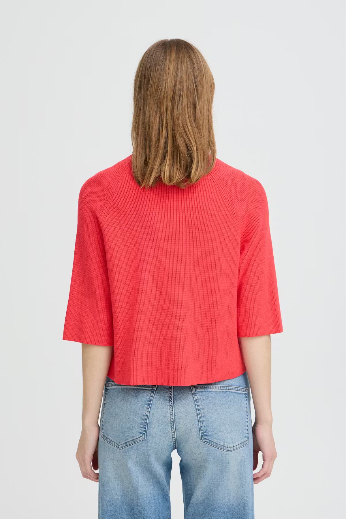 Pink Half Sleeve Top