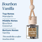 Bourbon Vanilla Hanging Car Diffuser