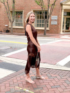 Rose & Lee Co Peyton Skirt, Brown Skirts