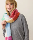 Multi Colored Blanket Scarf