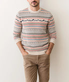 Multi Colored Fair Isle Sweater