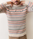 Multi Colored Fair Isle Sweater