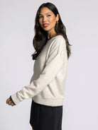 Heather Grey Long Sleeve Pullover