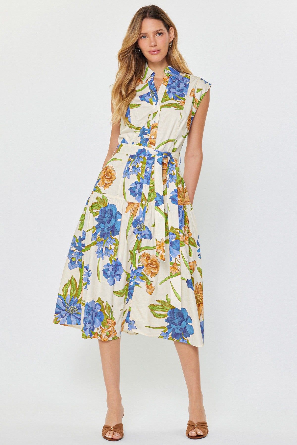 Rose & Lee Co Casey Dress, Multi Work Dress
