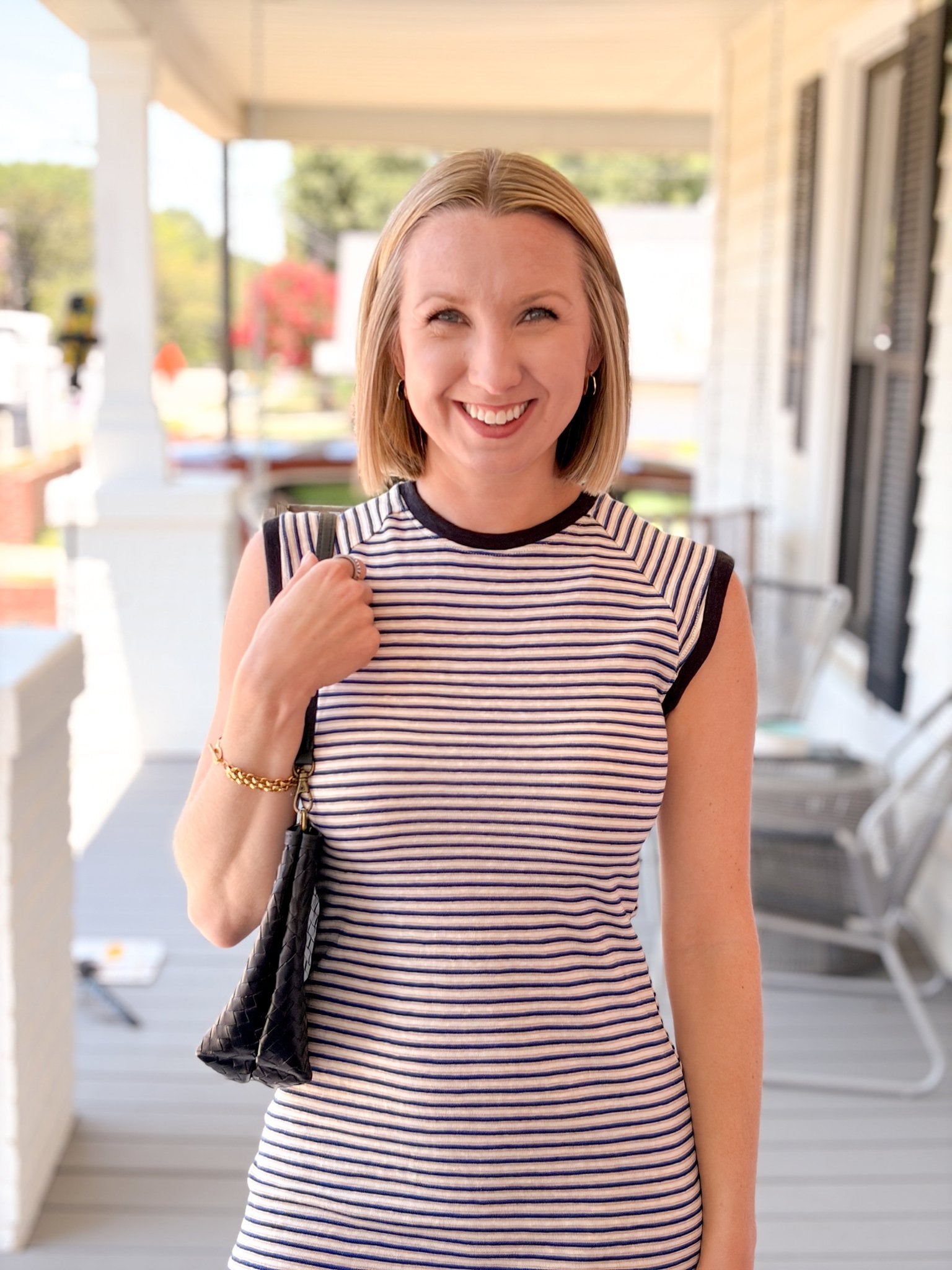 Rose & Lee Co Caspian Dress, Blue Multi Casual Dresses