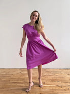 Rose & Lee Co Catherine Dress, Magenta Bloom Casual Dresses