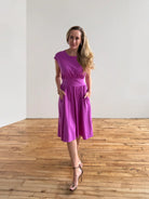 Rose & Lee Co Catherine Dress, Magenta Bloom Casual Dresses