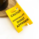 Rose & Lee Co Caution Sign Claw Clip Hair