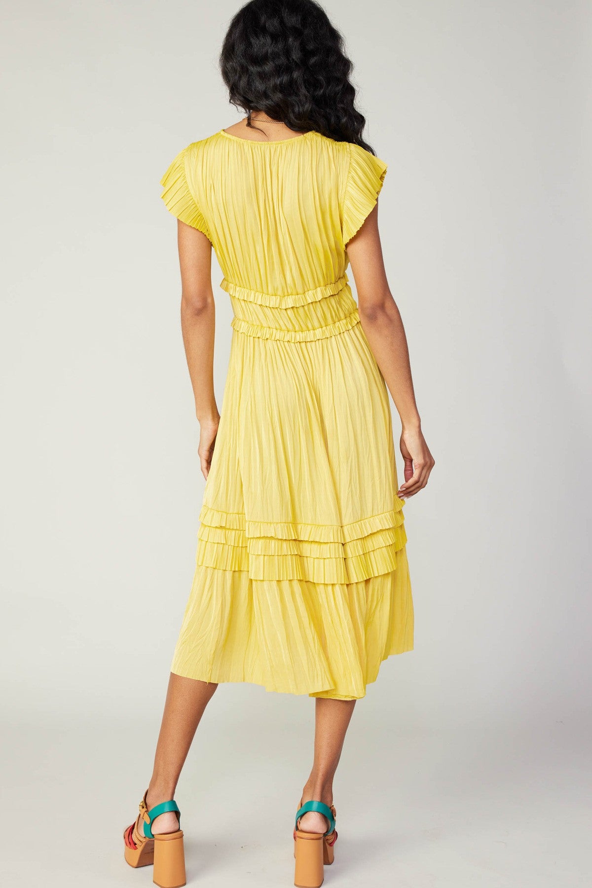 Rose & Lee Co Charlie Dress, Sunny Yellow Event Dress