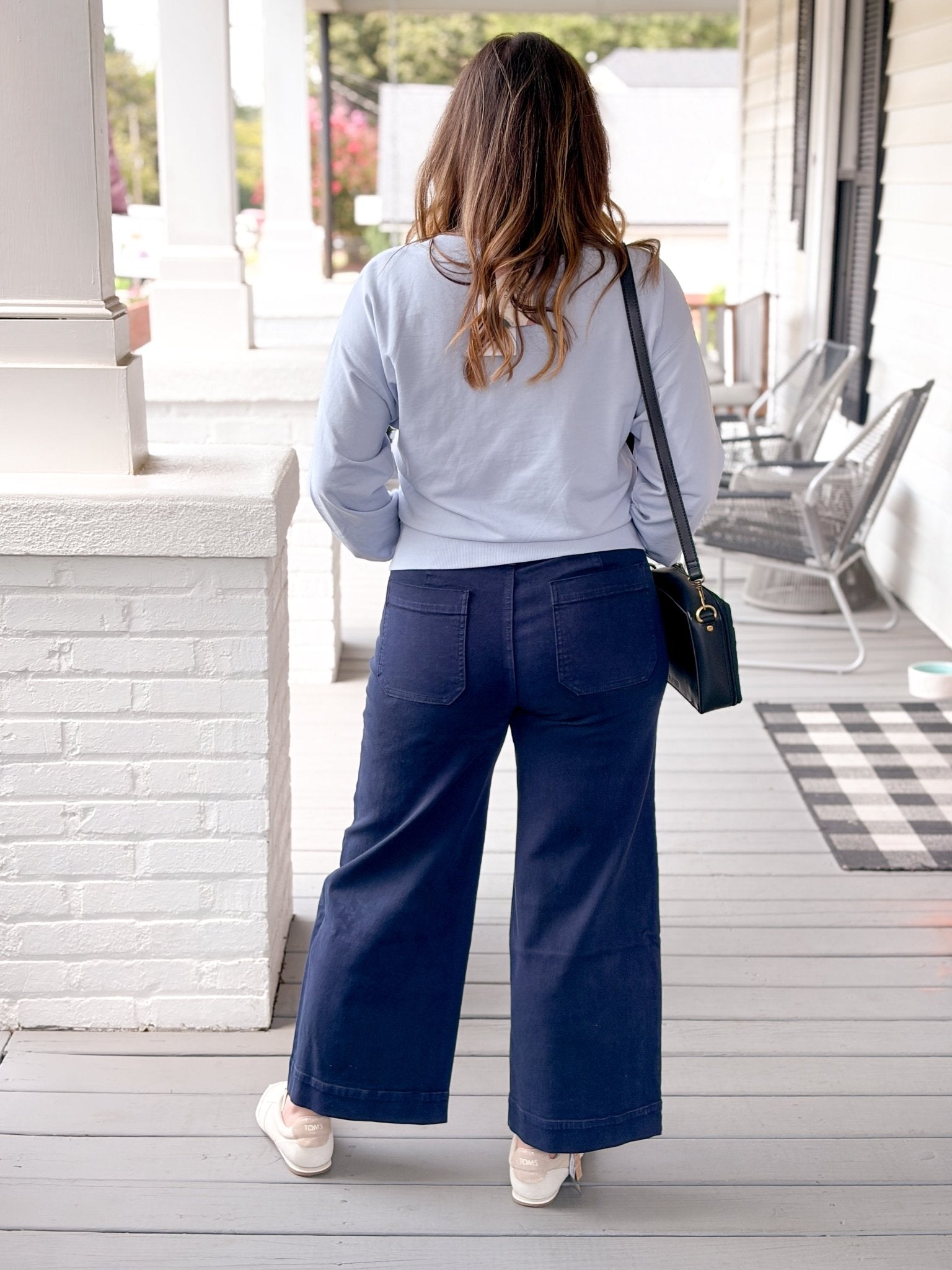 Rose & Lee Co Chelsea Pants, Navy Blazer by Sanctuary Pants