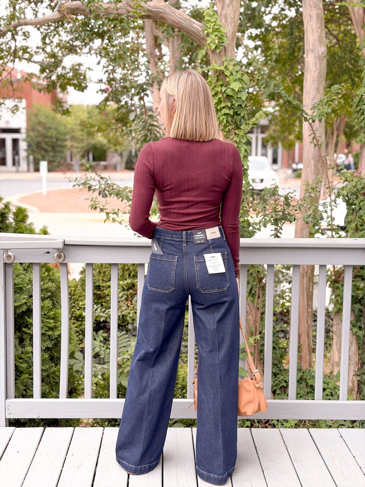 Rose & Lee Co Christine Jeans, Rinse Classic Denim by Mavi Jeans Denim