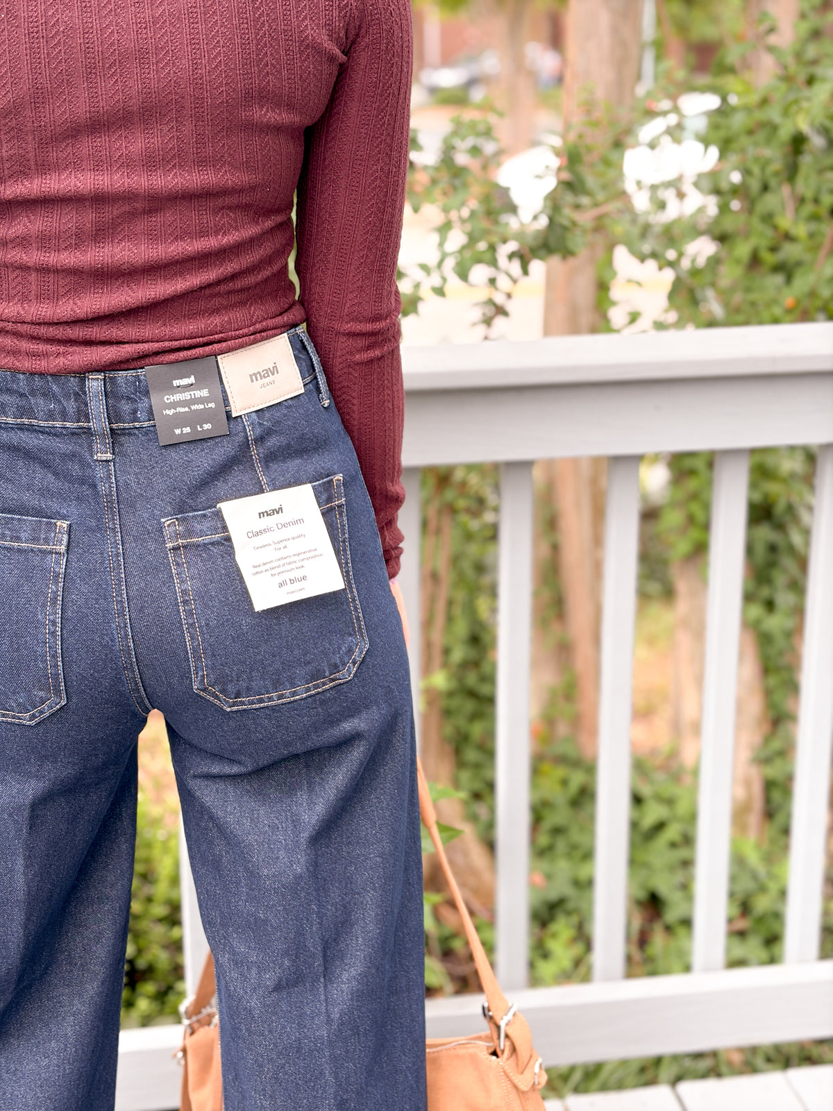 Rose & Lee Co Christine Jeans, Rinse Classic Denim by Mavi Jeans Denim