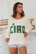 CIAO Graphic Long Sleeve Top