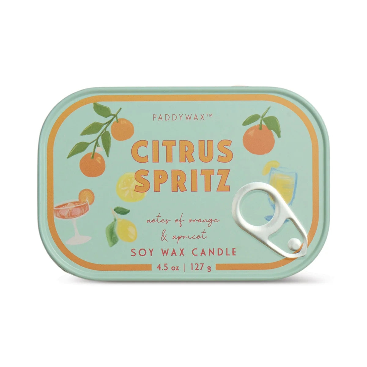 Citrus Spritz Bistro 4.5 oz Tin Candle