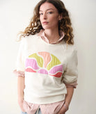 Rose & Lee Co Cloud 9 Terry Sun Sweatshirt, Antique White by Marine Layer Sweatshirt & Hoodies