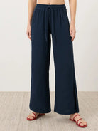 Rose & Lee Co Coastal Pants, Navy Pants