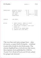 Cocktail Cabinet Tequila Book