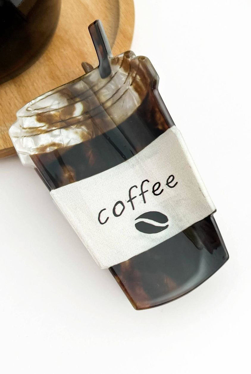 Rose & Lee Co Coffee Cup Claw Clip Accessories