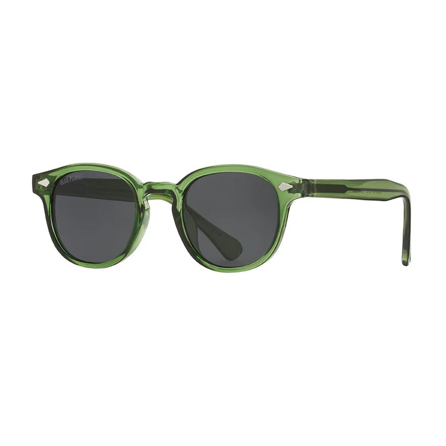 Rose & Lee Co Cole Sunglasses, Crystal Green + Smoke Polarized Accessories