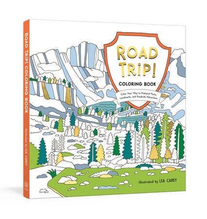 Road Trip Coloring Book