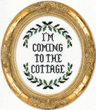 Rose & Lee Co Deluxe Cross Stitch Kit, I'm Coming To The Cottage Home & Gifts
