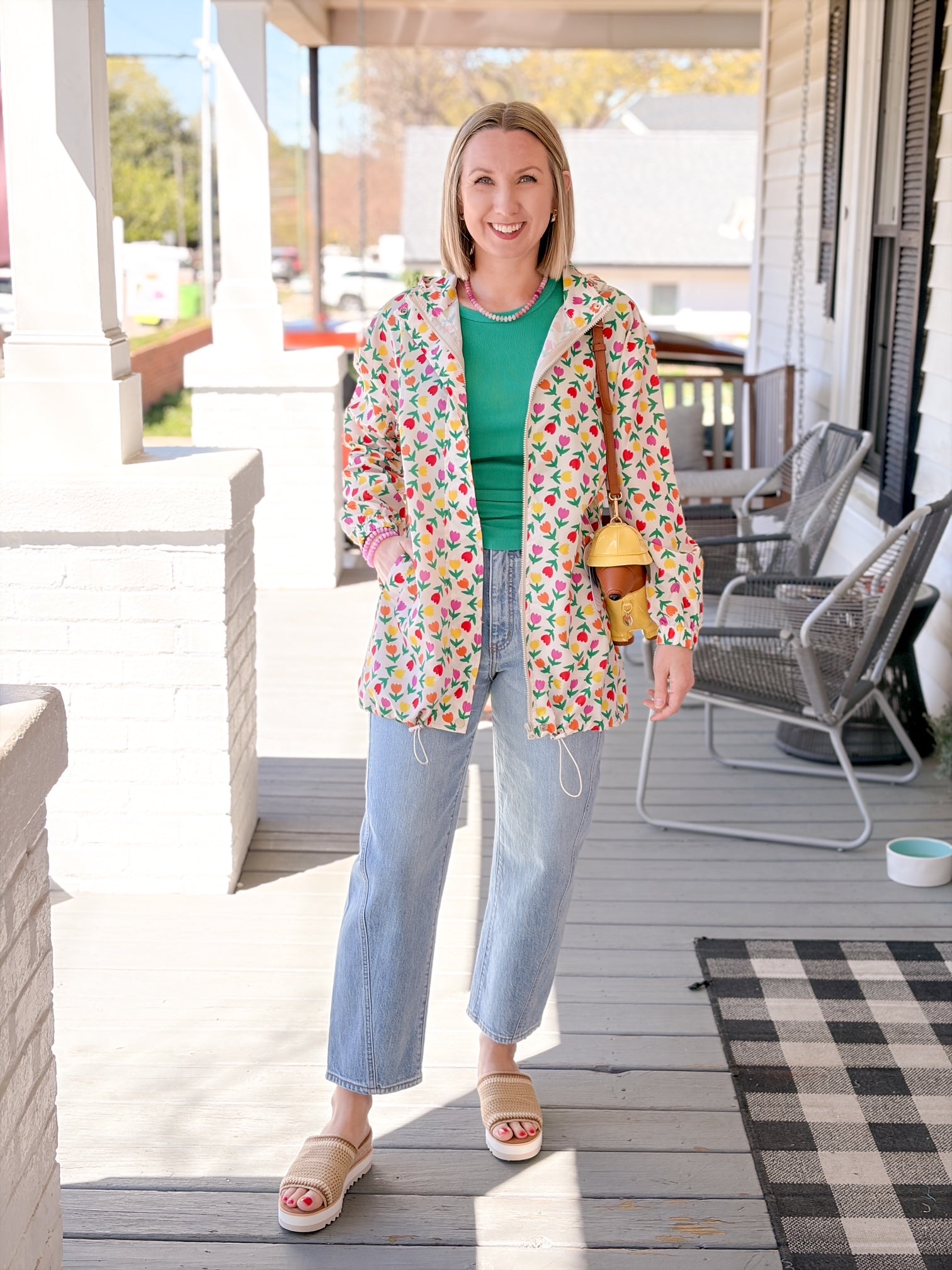 Rose & Lee Co Sydney Rain Jacket, Multi Jackets