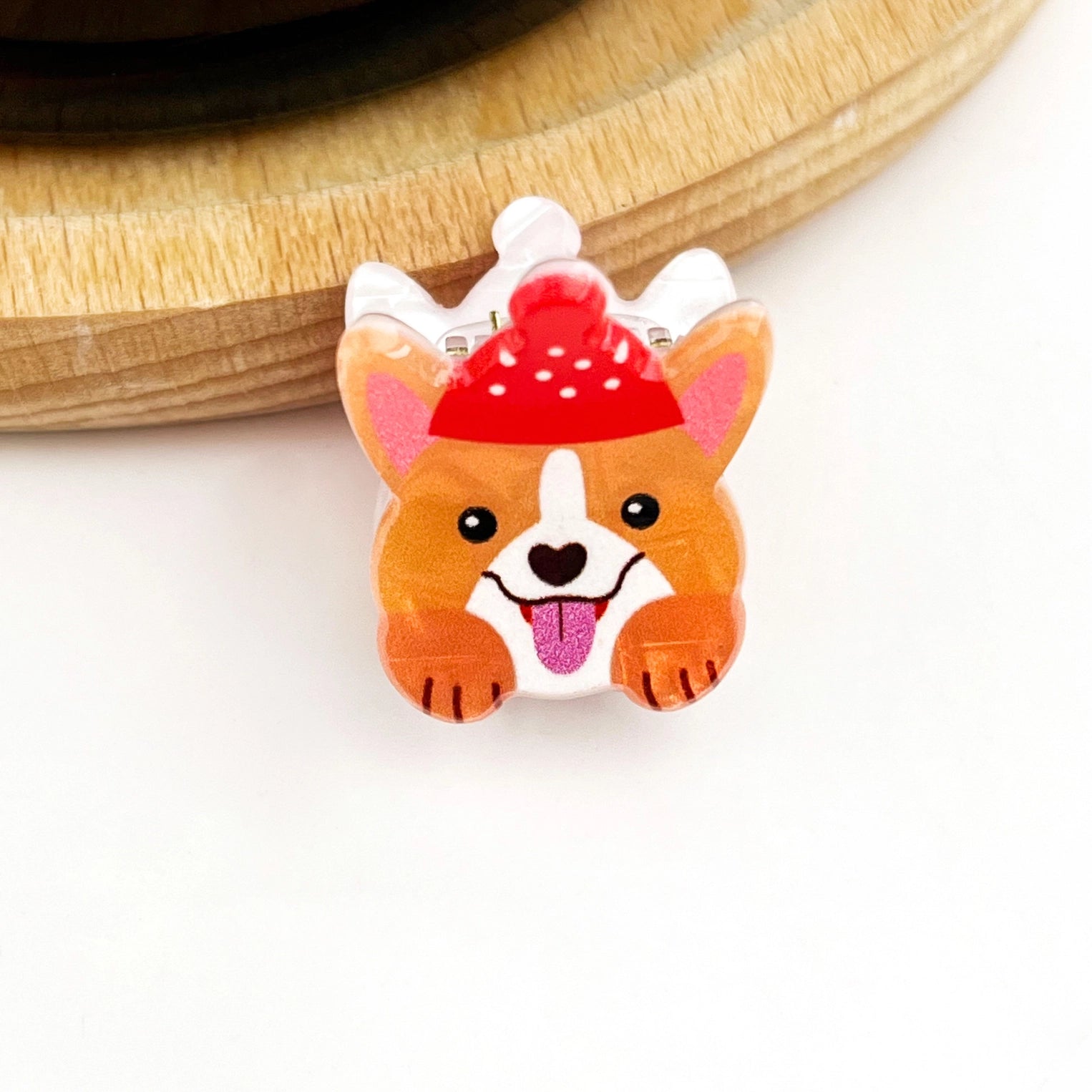 Rose & Lee Co Mini Dog Claw Clip, Assorted Accessories