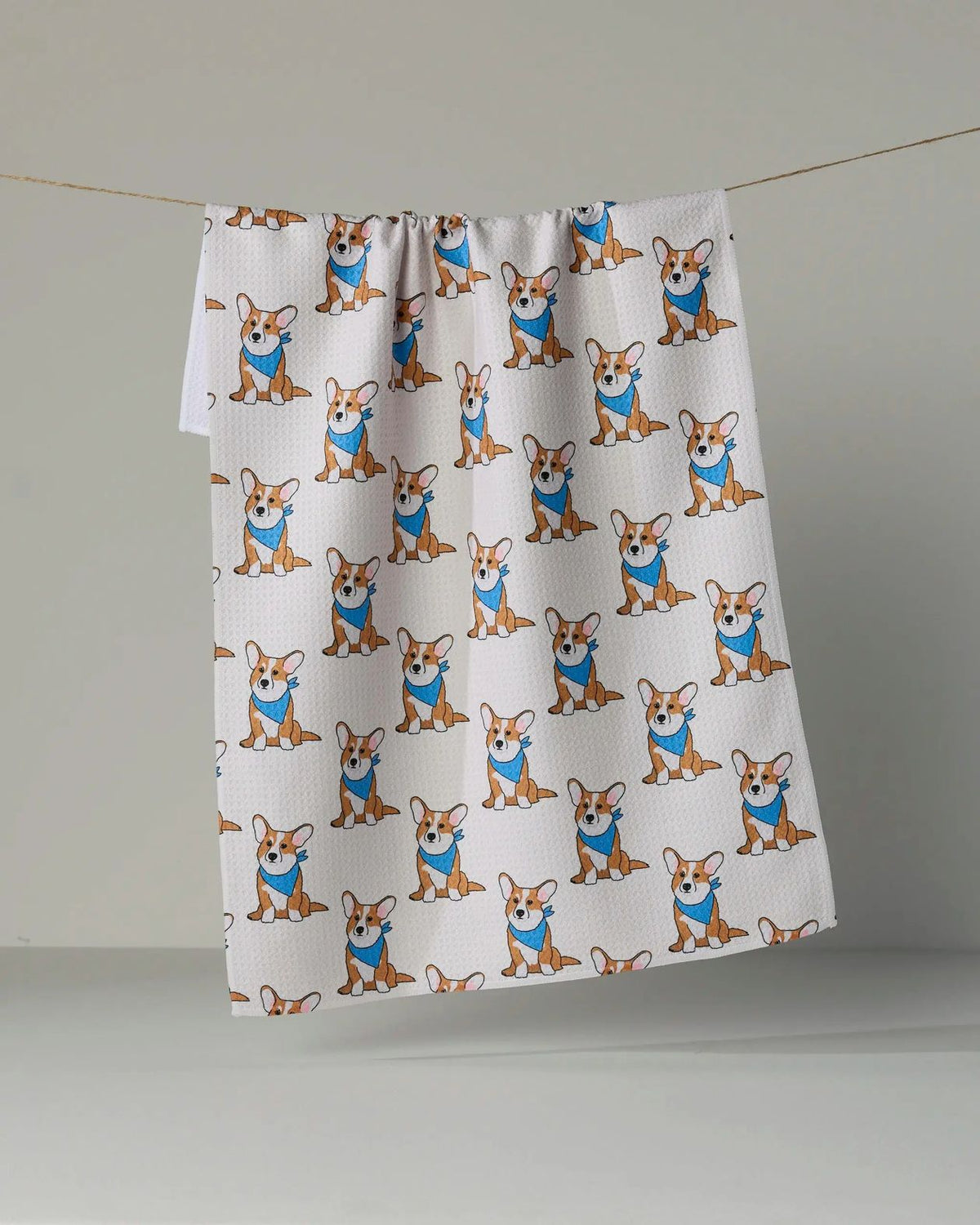 Rose & Lee Co Corgi Pals Tea Towel Home & Gifts