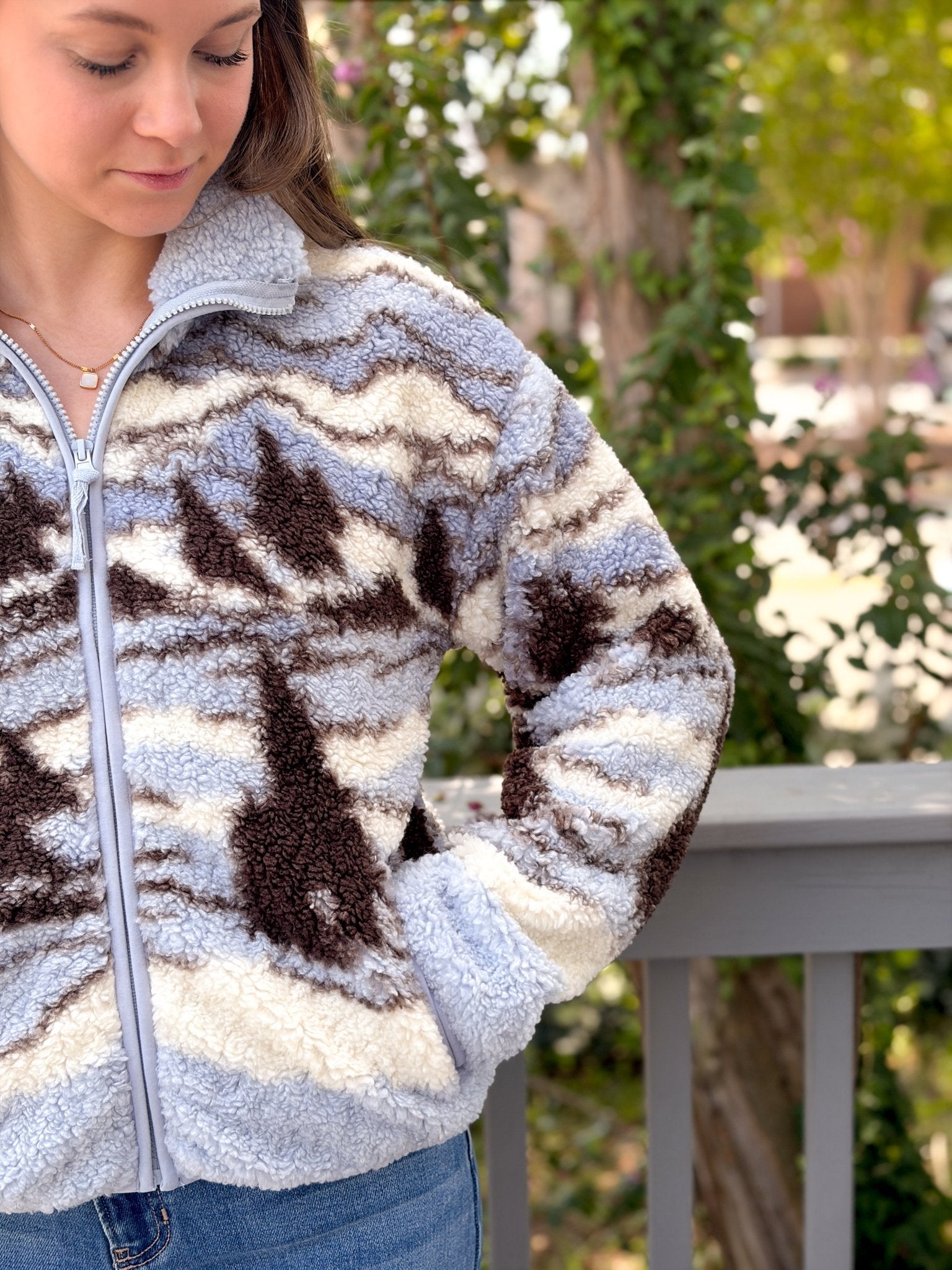 Rose & Lee Co Cory Jacket, Icicle Blue Jackets